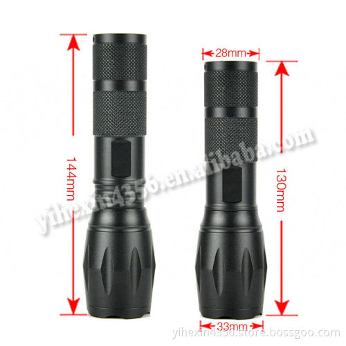 Boruit Flashlight with Amount and Bike Tail Light LED Bicycle Light